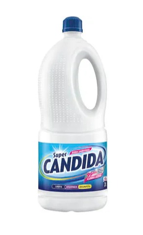 Água Sanitária Super Candida Frasco com 2L