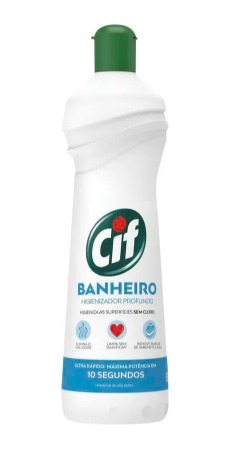 Limpador Cif Banheiro Squeeze Frasco com 500ml