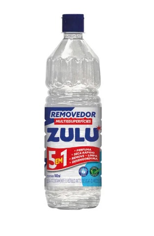 Removedor Zulu Frasco com 900ml