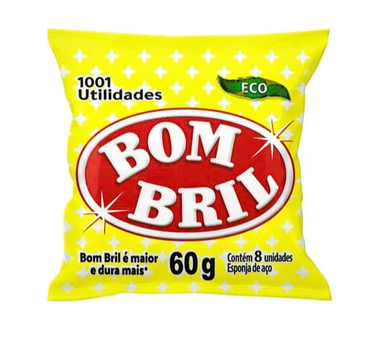 Lã de Aço Bombril Pacote com 60g