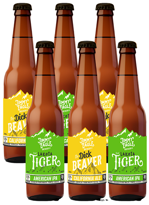 Lakota Tiger + Dick Beaver 355ml (Pack 6un)