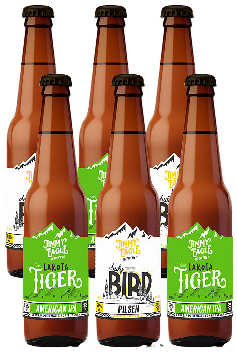 Lakota Tiger + Andy Bird 355ml (Pack 6un)