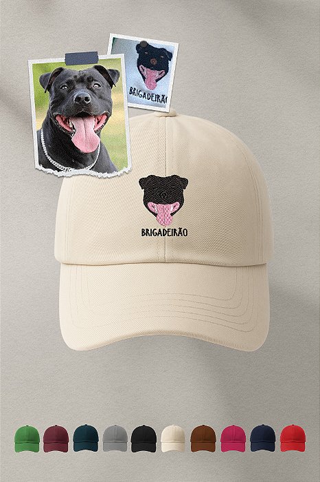 Boné - Pet Ilustração - Preenchido