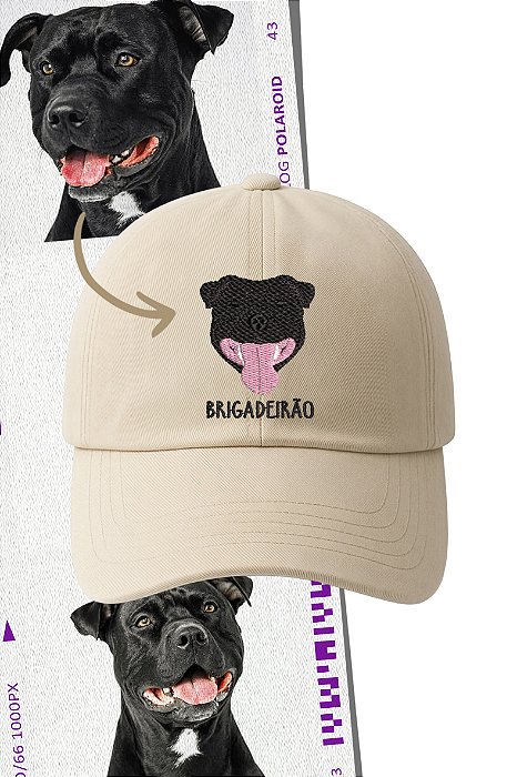 Boné - Pet Ilustração - Preenchido