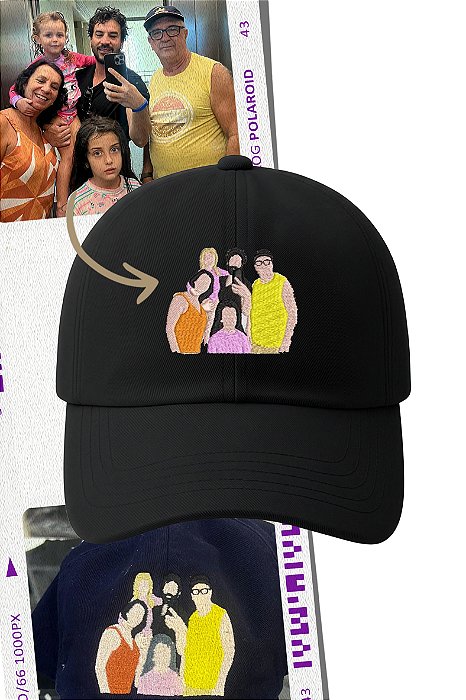 Boné - Fotografia - Preenchido