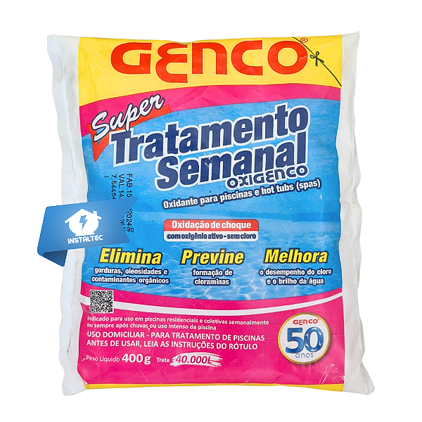 Tratamento Semanal Oxigênio 400G Genco