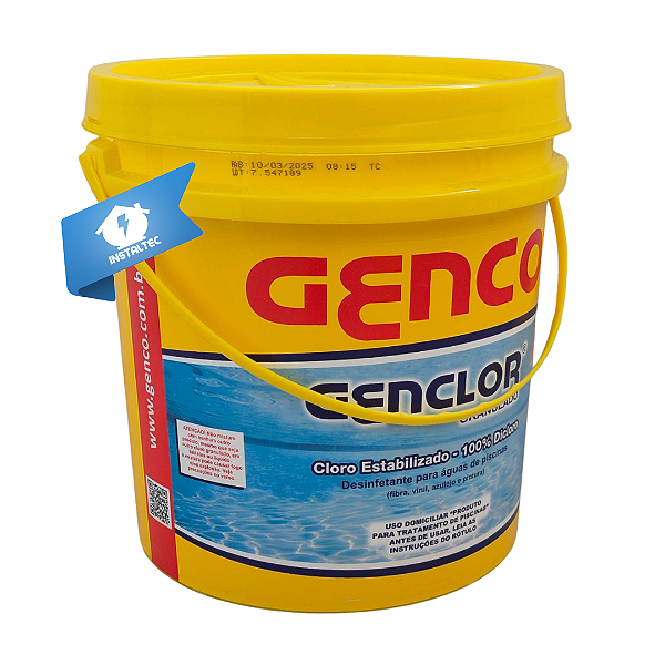 Cloro Granulado Estabilizado 10KG Genco