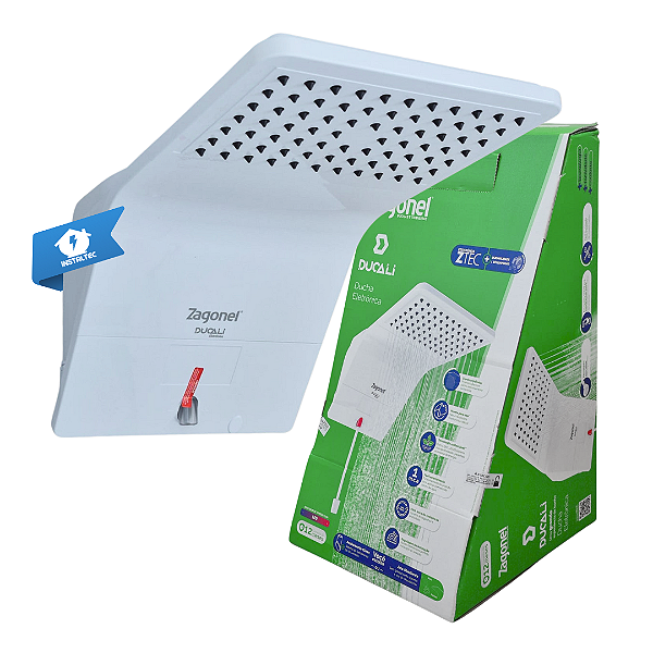 Ducha Ducali Eletrônica Branca 220V 7500W Zagonel