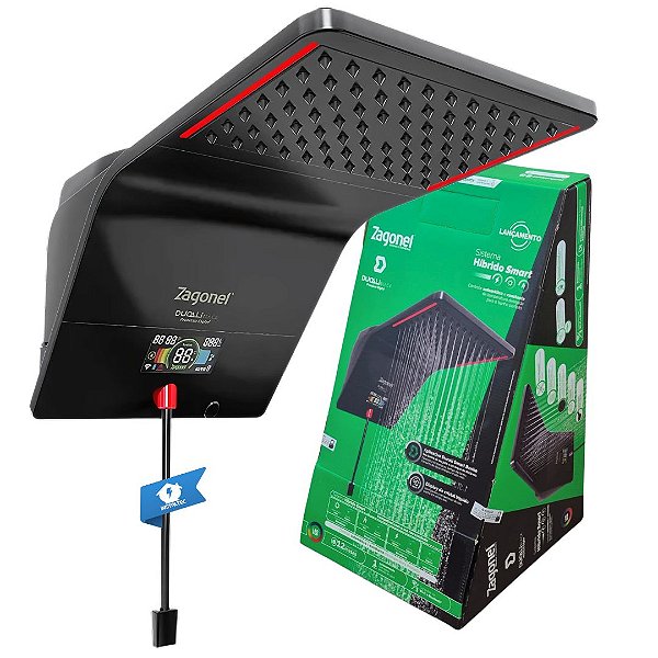 Ducha Ducali Smart Eletrônica Preto 220V 7500W Zagonel