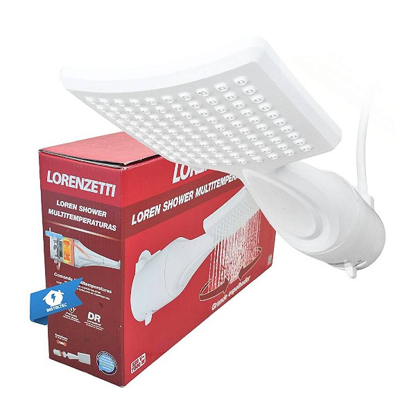 Ducha Loren Shower Multitemperaturas 220V 7500W Lorenzetti