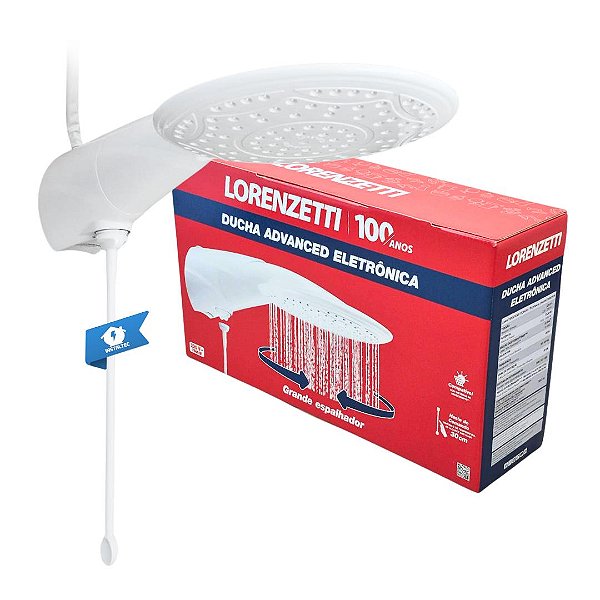 Ducha Advanced Eletrônica 220V 7500W Lorenzetti