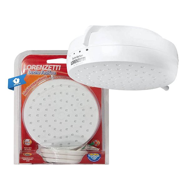Ducha Fashion Multitemperaturas 127V 5500W Lorenzetti