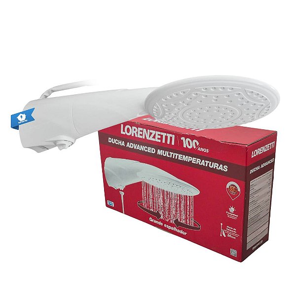 Ducha Advanced Multitemperaturas 127V 5500W Lorenzetti