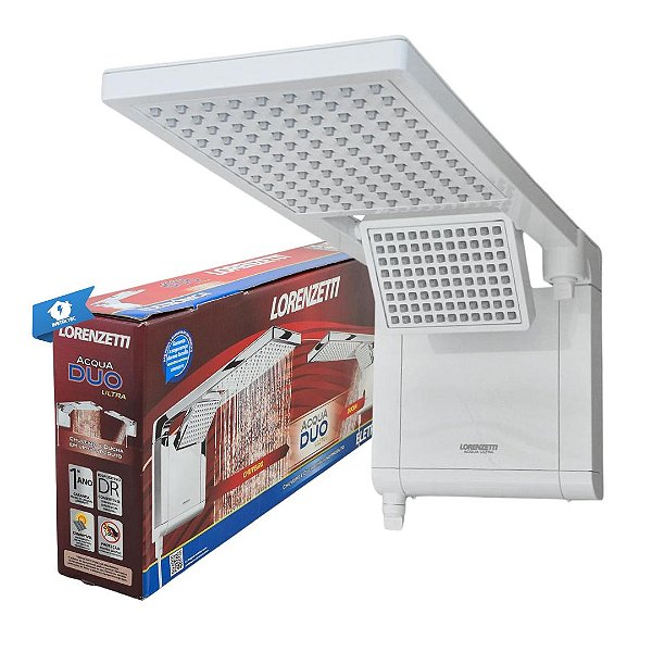 Ducha Acqua Duo Branco 127V 5500W Lorenzetti