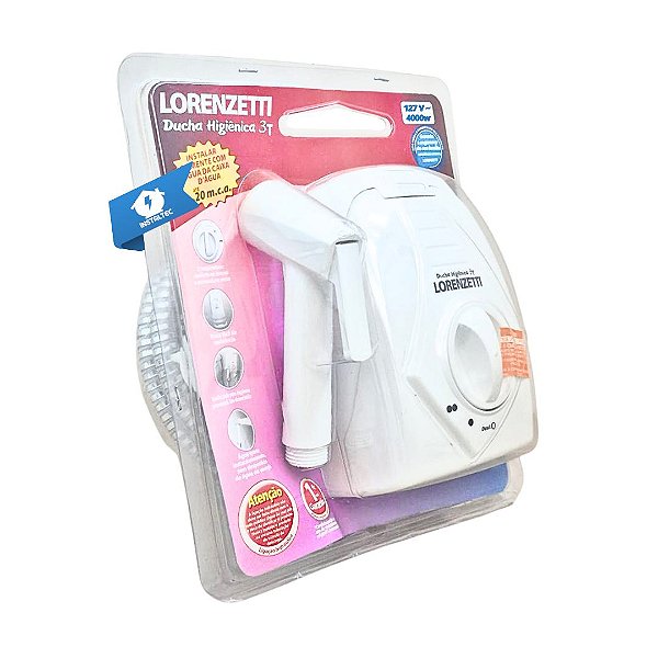 Ducha Higiênica 3T Branca 127V 4000W Lorenzetti