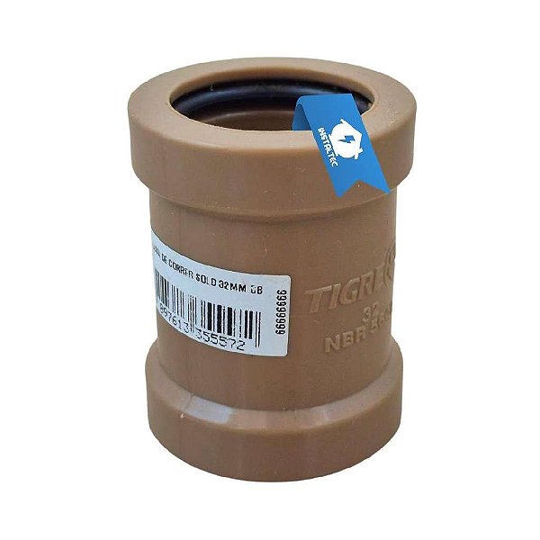 Luva Soldável de Correr 32mm Tigre