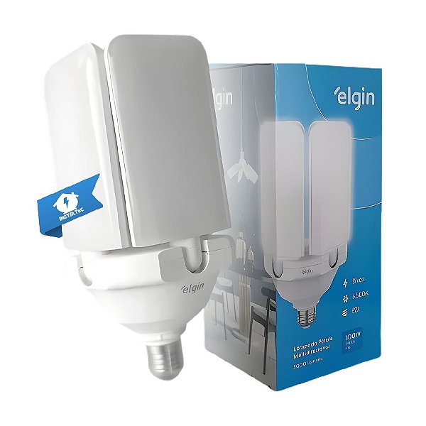 Lâmpada LED Pétala 100W 6500K Elgin