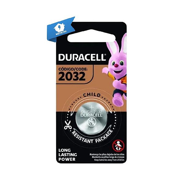 Bateria 3V CR2032 Duracell