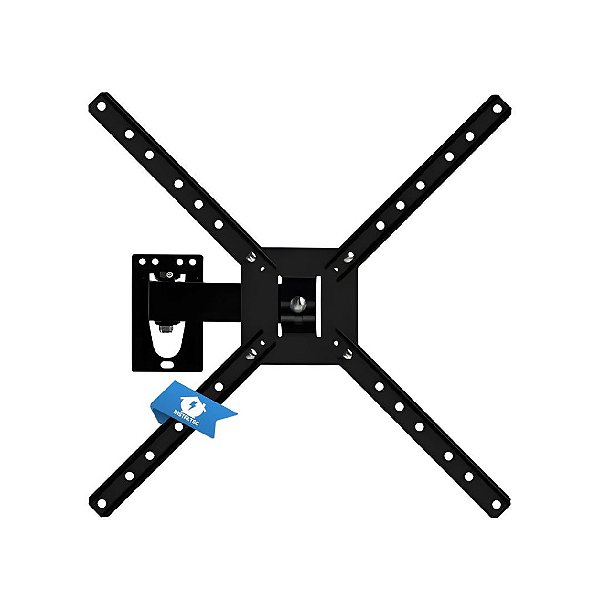 Suporte articulado 3 movimentos para TV 10 a 60p - Brasforma