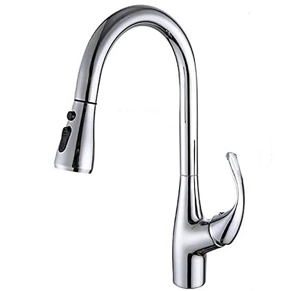 Torneira Goumert Extensivel Pia Bancada Luxo Monocomando Cozinha Agua Quente Fria 3 Modos Jatos 360 Graus Moderna