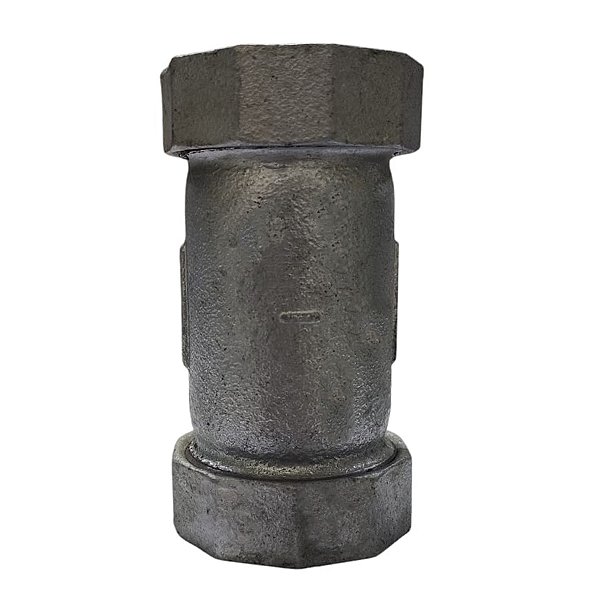 Luva Galvanizada 1 Polegada Vedaçao Conexao Tubo Obra Construçao Hidraulico