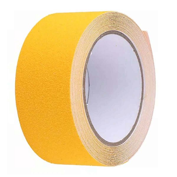 Fita Antiderrapante 5 Metros Adesiva Escada Degrau Chao Piso Demarcaçao Segurança Evita Acidentes Proteçao