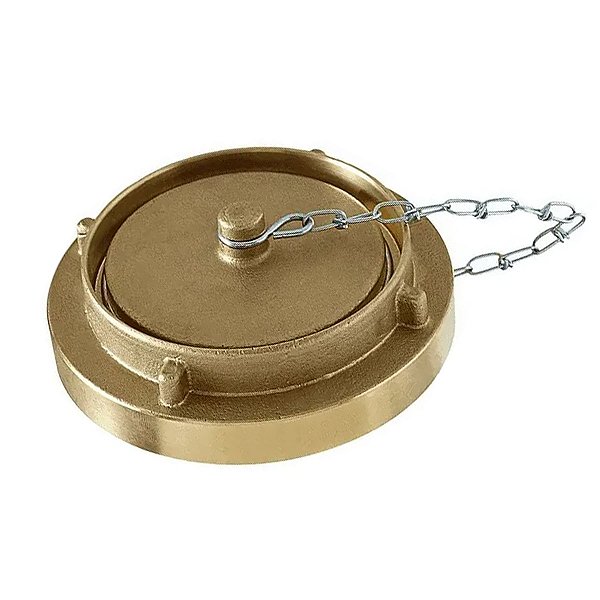 Tampao 1.1/2 com Corrente Hidrante Incendio Bombeiro Proteçao Segurança
