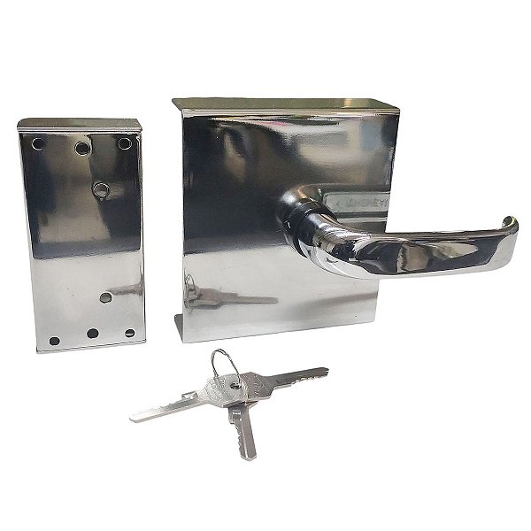 Fechadura Eletromagnetica 12V Porta de Vidro Portaria Residencial Comercial Resistente Seguro