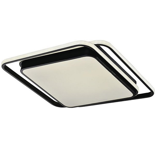 Luminaria Paflon Sobrepor 3 Em 1 Controle Remoto Decoraçao Iluminaçao Teto Sala Estar Casa Loja Comercio