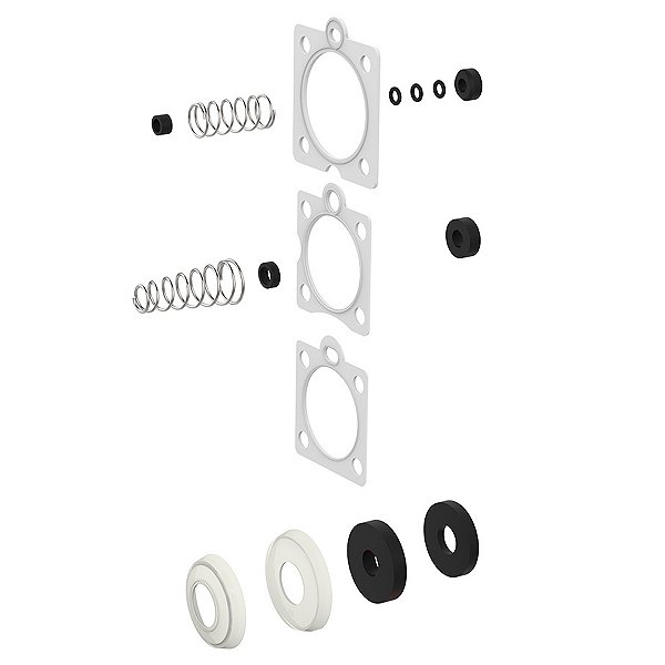 Kit Reparo Unificado Valvula Descarga 6 Em 1 Oriente Superior Banheiro Privada Lavabo