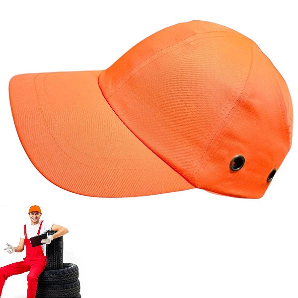 Bone com Capacete EPI Obra Reparo Construçao Segurança do Trabalho Proteçao Resistente Oficina