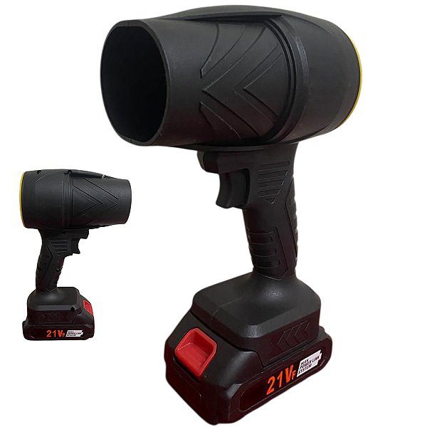 Soprador Turbo Fan 32000 RPM Potente Bateria Recarregavel Casa Jardim Quintal Poeira Detrito Folha Sujeira Limpeza