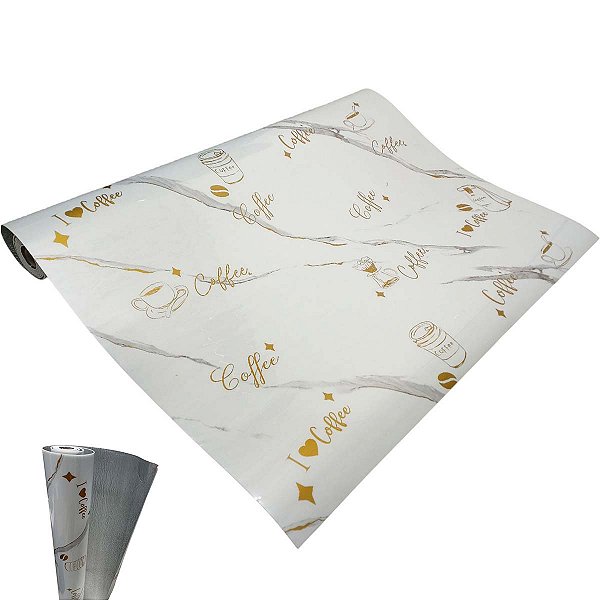 Papel de Parede Adesivo Autocolante Marmore Obra Reparo Reforma Casa Cozinha Envelopamento Moveis Decoraçao