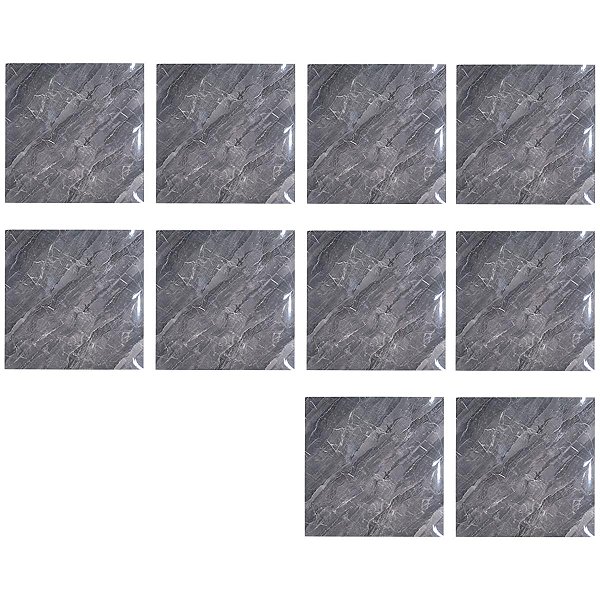 Placa Adesiva Marmore 3D Kit 10 uni Obra Reforma Papel de Parede Autocolante Moderno Banheiro Cozinha Sala Quarto