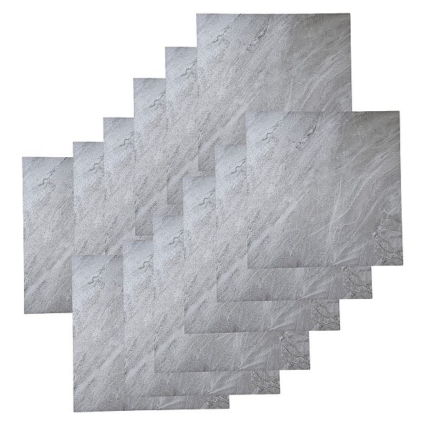 Piso Vinilico Adesivo 10 Uni Marmore Falso Impermeavel Autocolante Decoraçao Antiderrapante Chao Sala Quarto Casa