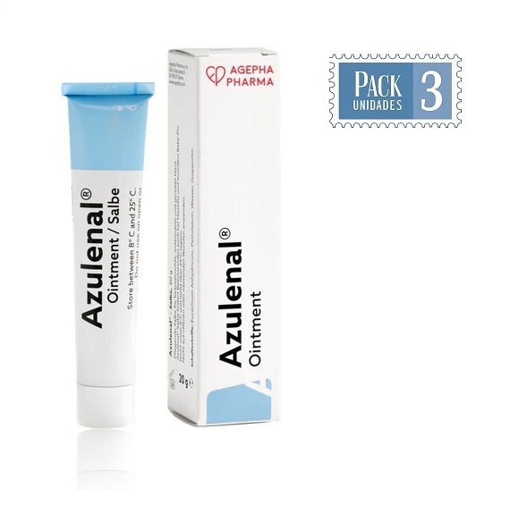 Pomada Azulenal 20g - Creme Alemão para Cuidados com os Seios (3 unidades )