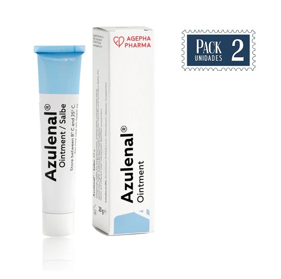 Pomada Azulenal 20g - Creme Alemão para Cuidados com os Seios (2 unidades)