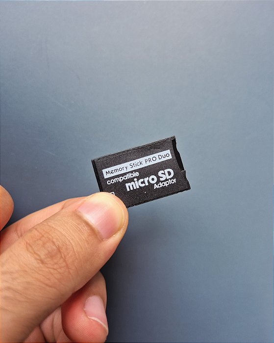 Adaptador para cartão de memória PSP (Memory Stick Pro Duo)