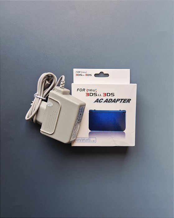 Carregador/Fonte de Nintendo DS, 2DS e 3DS