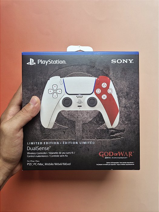 Controle PlayStation DualSense Wireless God Of War Completo PS5 (Novo - Lacrado)