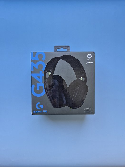 Headset Gamer Fone Sem Fio Logitech G435 (Novo - Lacrado)