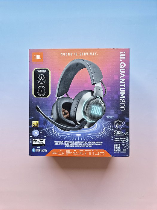 Headset Gamer Fone Sem Fio JBL Quantum 800 Completo