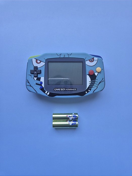 Game Boy Advance Pokémon Azul + Tela Original + Pilhas