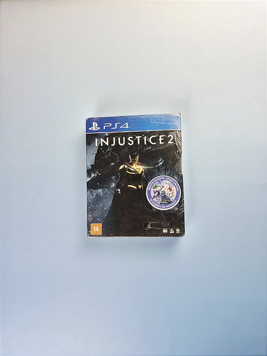 Injustice 2 Box Edição Limitada + Blu-Ray Liga Da Justiça Sombria PS4 (LACRADO)