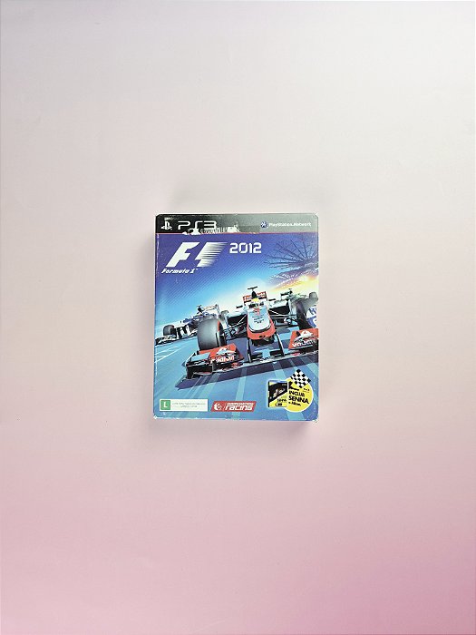 F1 2012 Box + Filme Senna Blu-Ray PS3