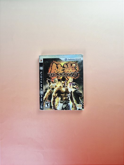 Tekken 6 Box Completo PS3