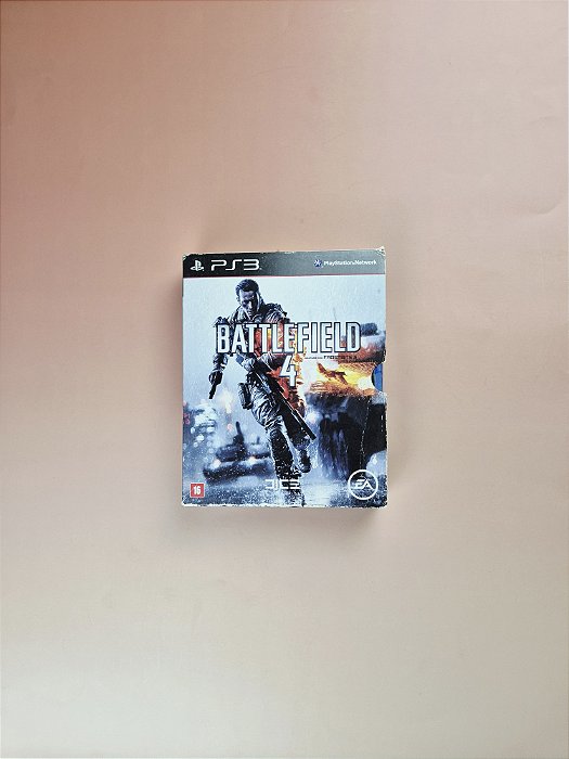 Battlefield 4 Box Com Filme Tropa De Elite Blu-Ray PS3