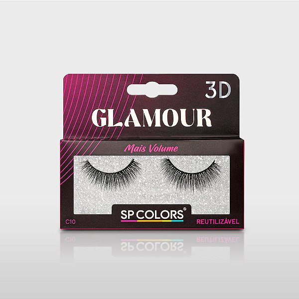 Cílios Postiços Glamour - C10