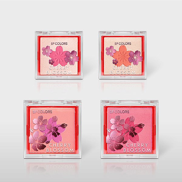 Blush e Iluminador Cherry Blossom