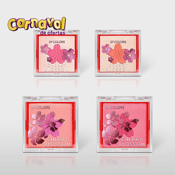 Blush e Iluminador Cherry Blossom